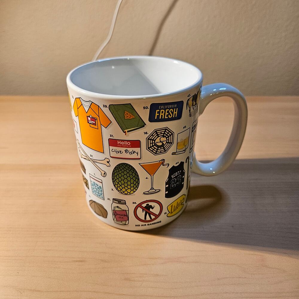 Ginger Fox TV Box Sets Trivia Quiz 14oz Coffee Mug